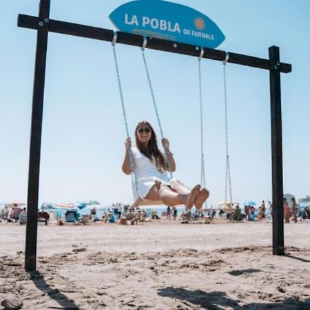 Coqueto Apartamento De Playa Con Piscina Y Terraza Valencia Kültér fotó