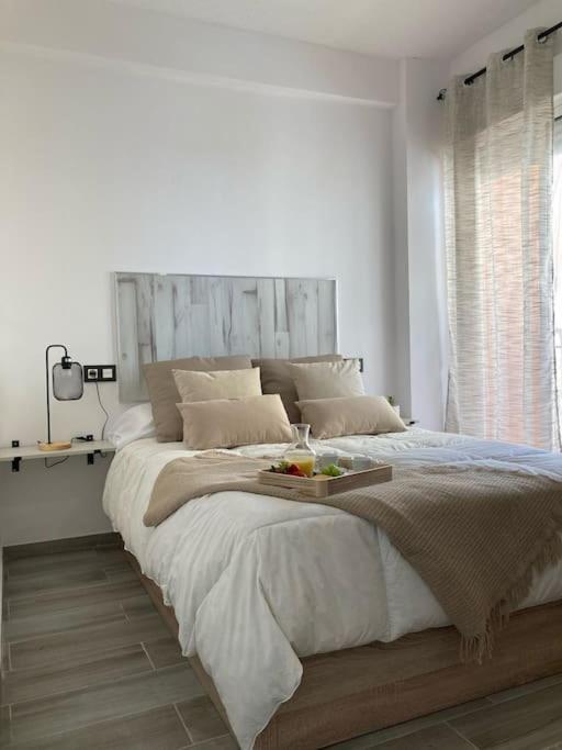 Coqueto Apartamento De Playa Con Piscina Y Terraza Valencia Kültér fotó