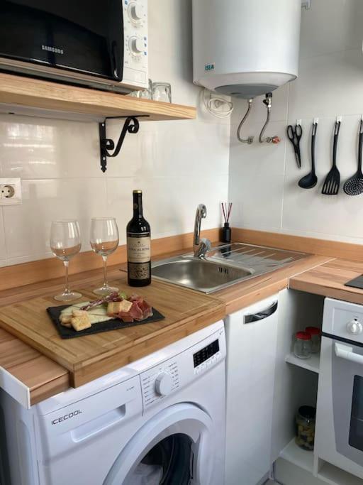 Coqueto Apartamento De Playa Con Piscina Y Terraza Valencia Kültér fotó