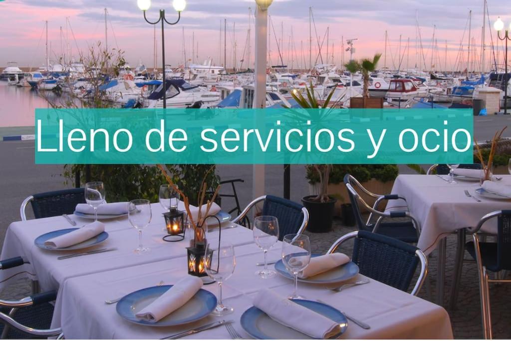 Coqueto Apartamento De Playa Con Piscina Y Terraza Valencia Kültér fotó
