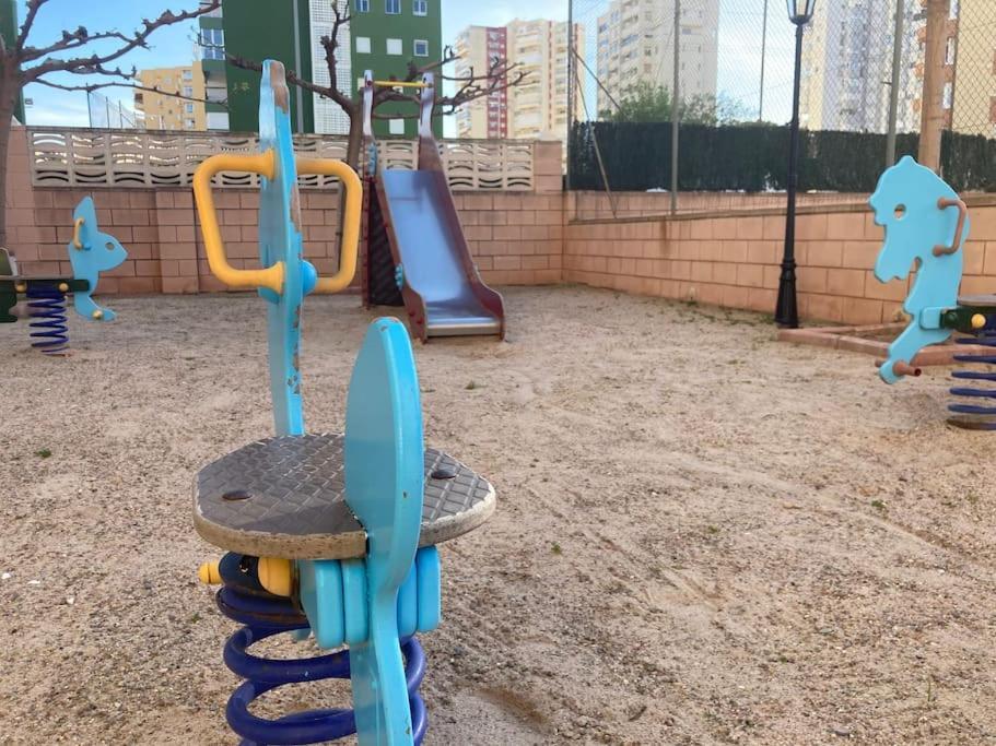 Coqueto Apartamento De Playa Con Piscina Y Terraza Valencia Kültér fotó