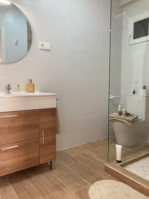 Coqueto Apartamento De Playa Con Piscina Y Terraza Valencia Kültér fotó
